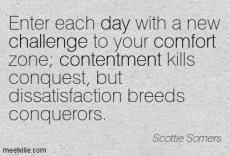 inspirational dissatisfaction