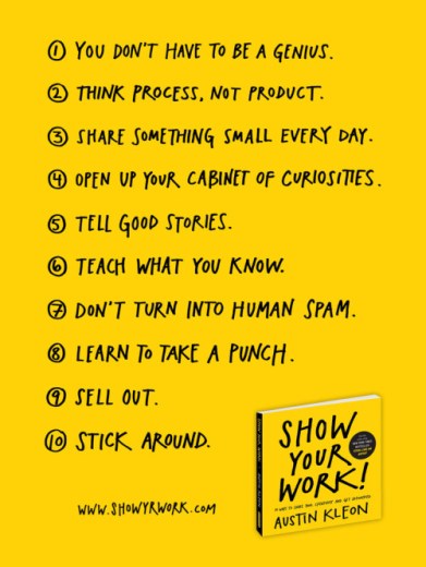 show-your-work-list-poster austin kleon