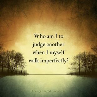 who am i to judge